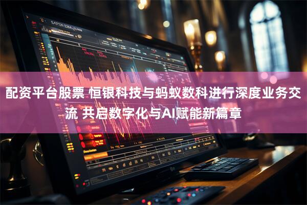 配资平台股票 恒银科技与蚂蚁数科进行深度业务交流 共启数字化与AI赋能新篇章